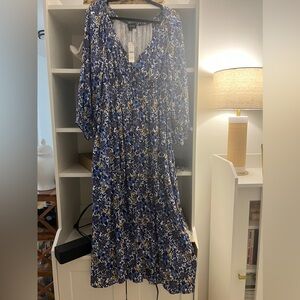 NWT J. Crew Floral Maxi Dress